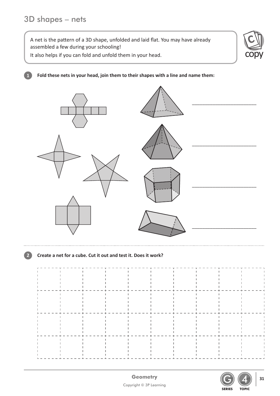 Mathletics Series G: Geometry - 3p Learning, Page 35