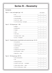 Mathletics Series G: Geometry - 3p Learning, Page 3