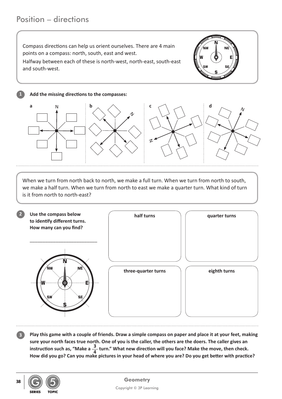 Mathletics Series G: Geometry - 3p Learning, Page 42