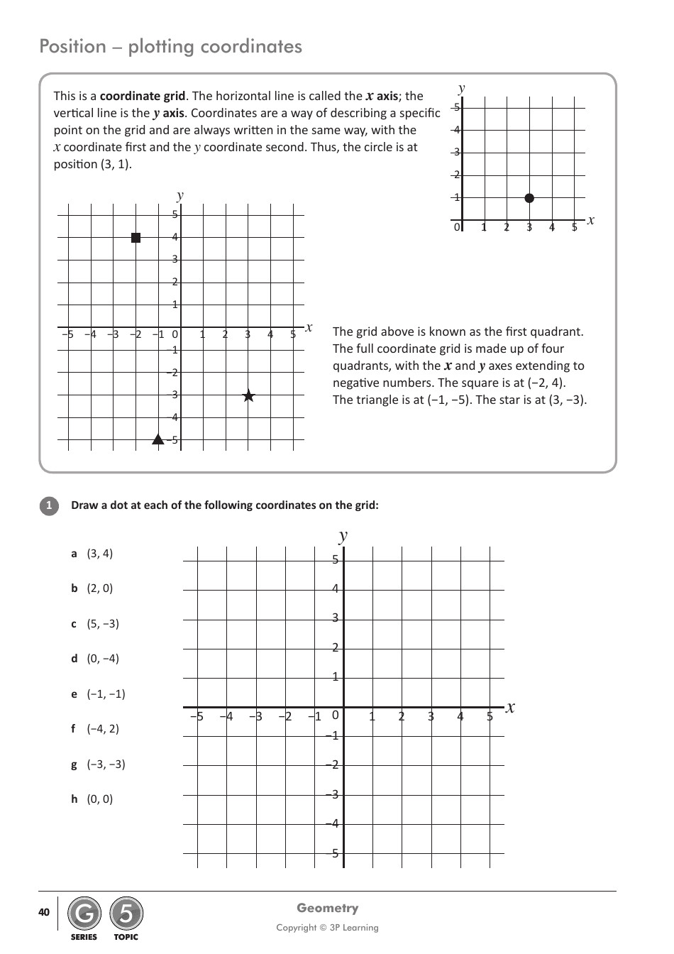 Mathletics Series G: Geometry - 3p Learning Download Printable PDF ...