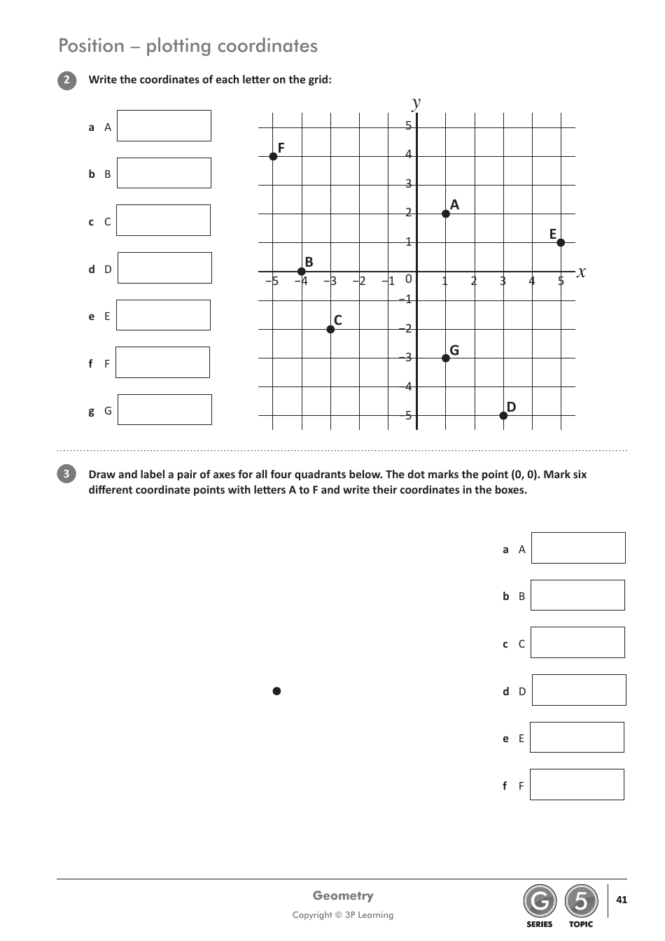 Mathletics Series G: Geometry - 3p Learning, Page 45