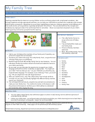 Document preview: Family Tree Template - Utah State University