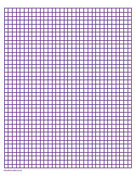 Document preview: 1/4 Inch Purple Graph Paper