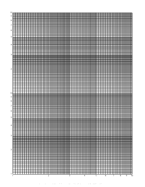 Logarithmic Graph Paper - 10*10
