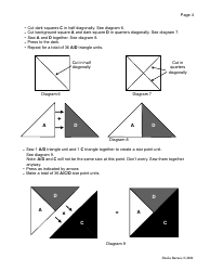 Bountiful Stars Quilt Pattern, Page 4