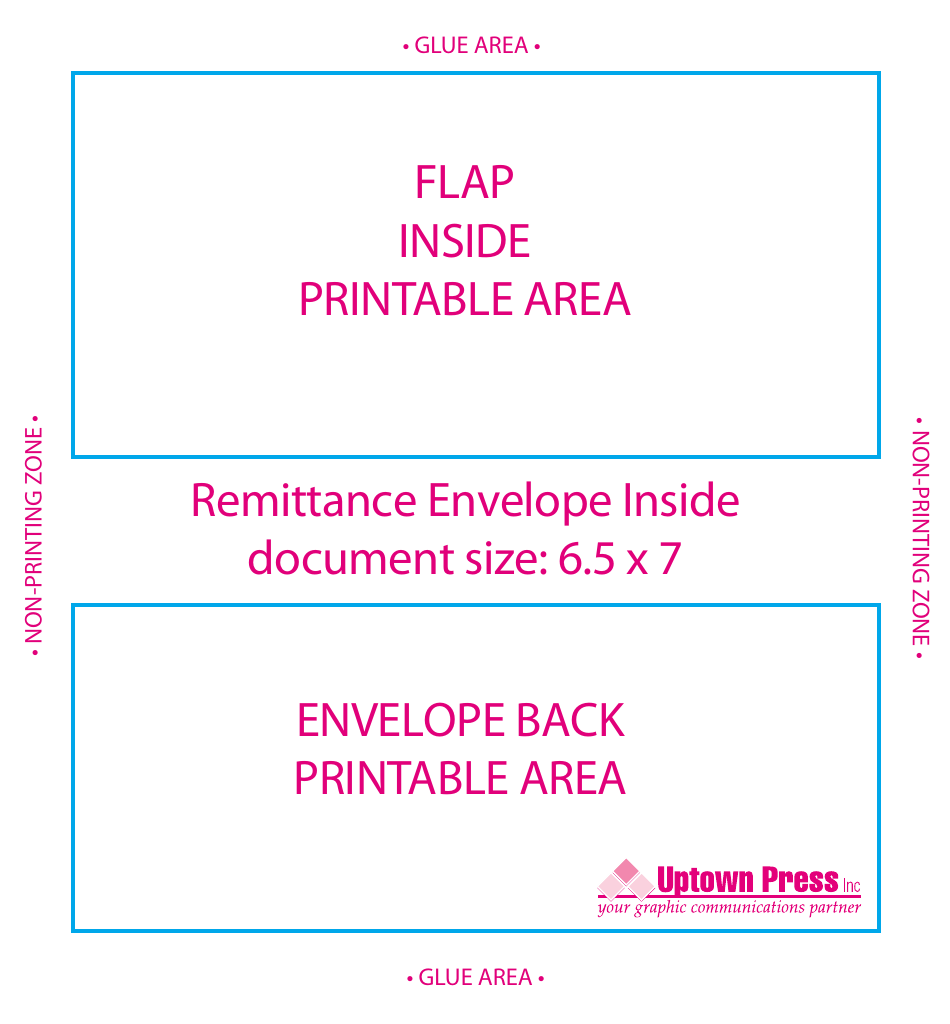 Remittance Envelope Template - Inside, Page 1