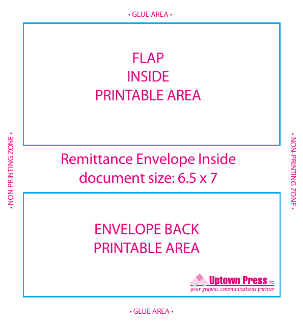 Remittance Envelope Template - Inside