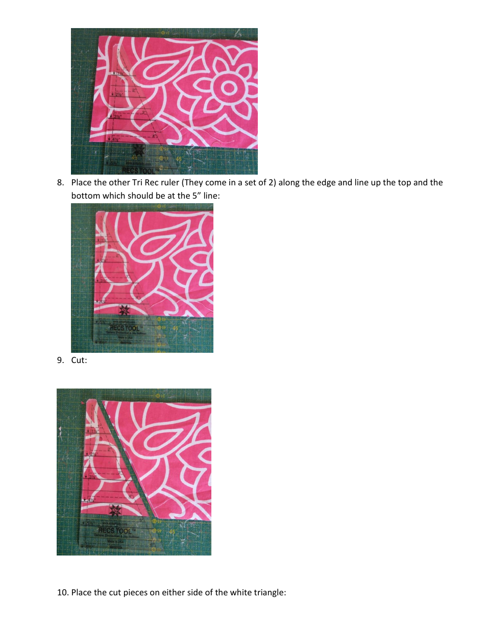 Blades of Color Quilt Pattern Templates, Page 12