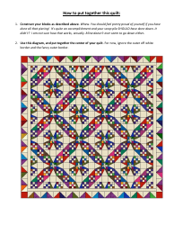 Blades of Color Quilt Pattern Templates, Page 15