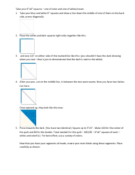 Blades of Color Quilt Pattern Templates, Page 7