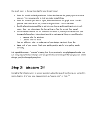 Dream House Planner Template, Page 4