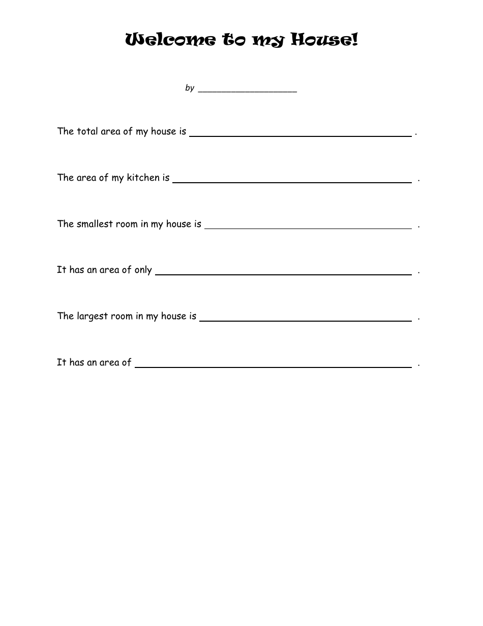 Dream House Planner Template, Page 5