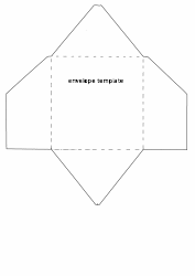 Document preview: Square Envelope Template