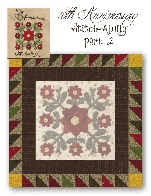 10th Anniversary Stitch-Along Quilt Block Pattern - Part 2 Image Preview