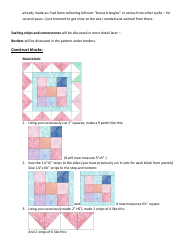 Bloomin&#039; Nines Quilt Pattern, Page 3