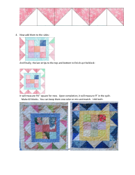 Bloomin&#039; Nines Quilt Pattern, Page 4