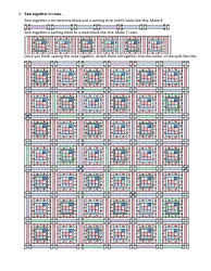 Bloomin&#039; Nines Quilt Pattern, Page 8