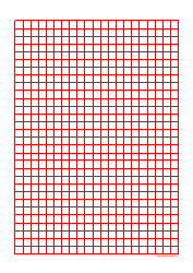 Document preview: Red Grid Graph Paper