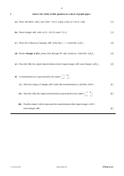 May/June 2007 University of Cambridge International Examinations: Mathematics Paper 4 (Extended), Page 3
