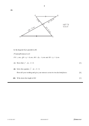 May/June 2007 University of Cambridge International Examinations: Mathematics Paper 4 (Extended), Page 5