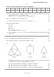 Cambridge International Examinations: Mathematics Paper 4, Page 4