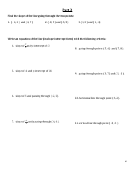 Algebra I: Final Review 2021-2022, Page 6