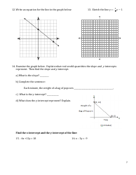 Algebra I: Final Review 2021-2022, Page 7