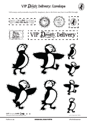 Vip Dream Delivery Envelope Templates, Page 4