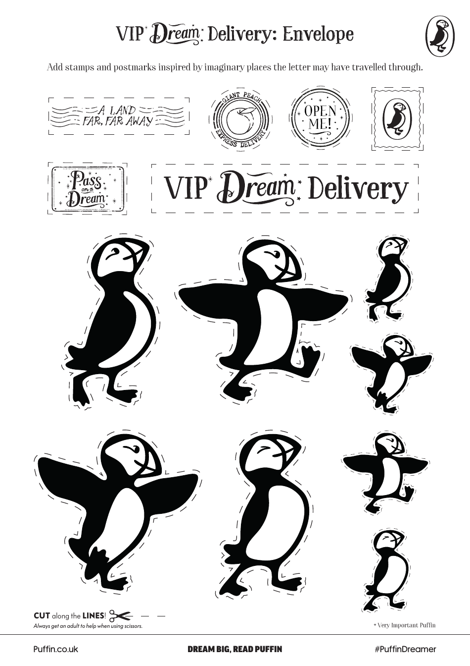 Vip Dream Delivery Envelope Templates, Page 4
