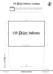 Vip Dream Delivery Envelope Templates, Page 5