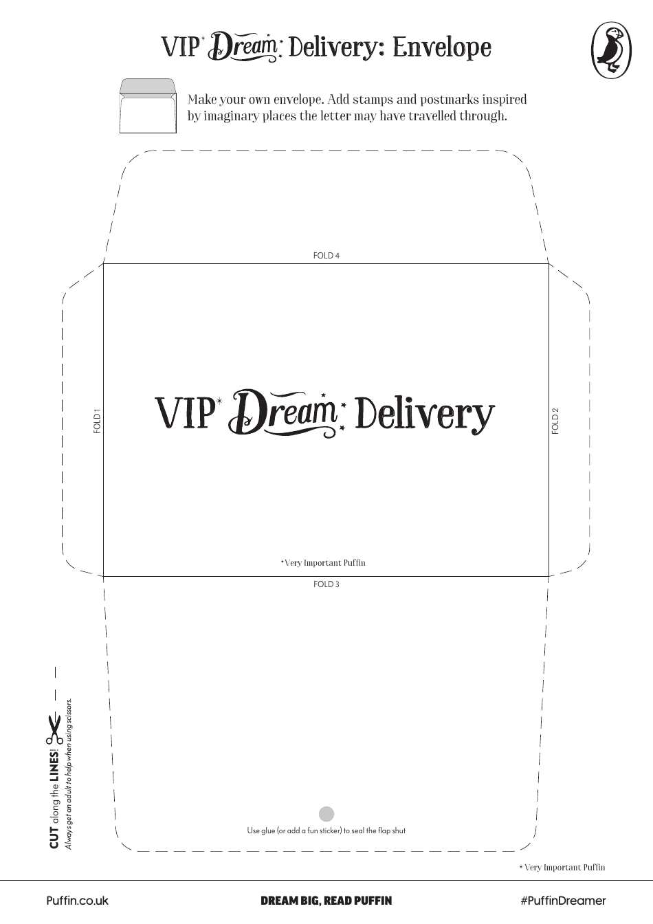 Vip Dream Delivery Envelope Templates, Page 5