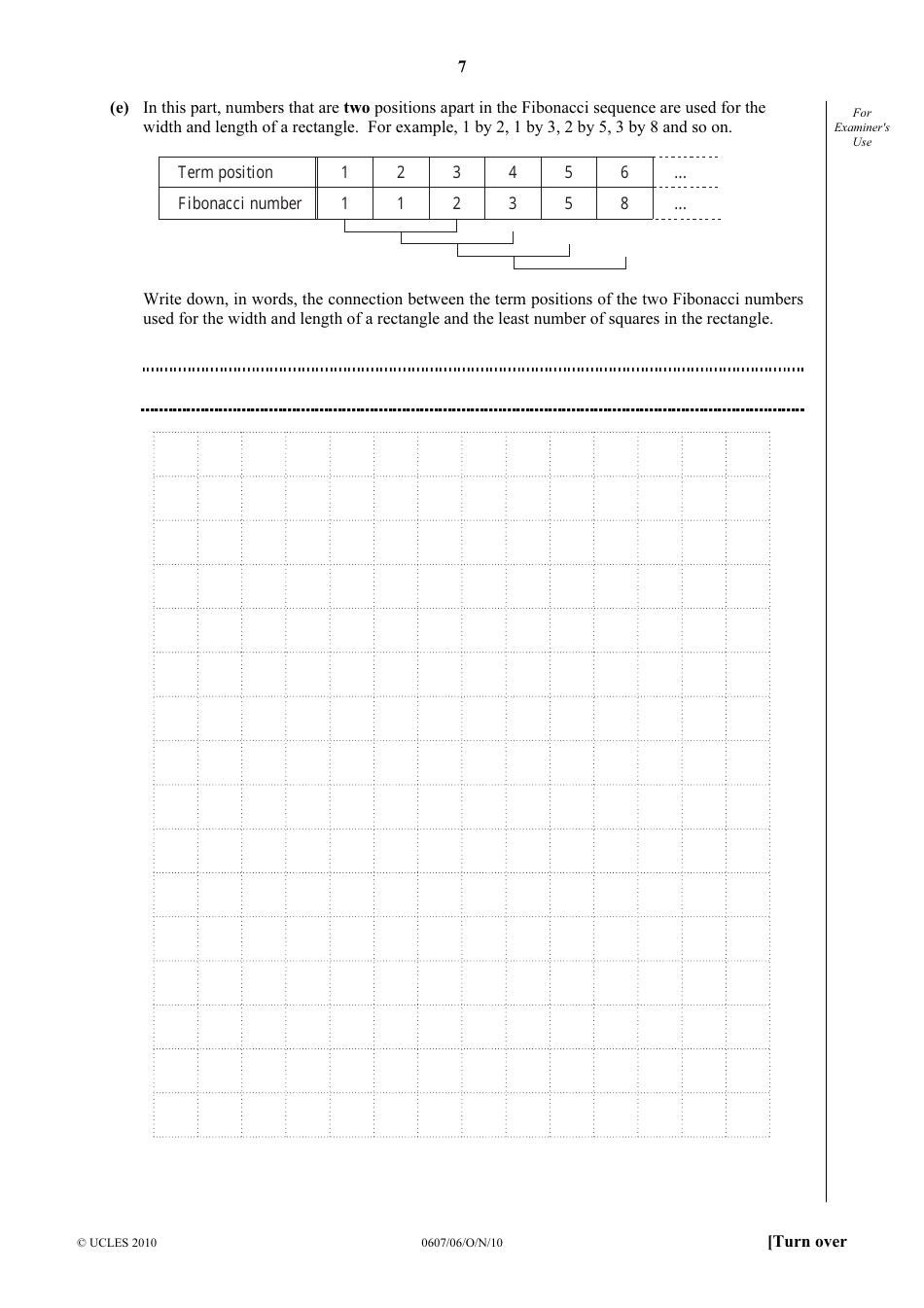 Cambridge International Mathematics Paper 6 (Extended), Page 7