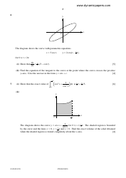 October/November 2015 Cambridge International Examinations: Mathematics Paper 2 Pure Mathematics 2 (P2), Page 3