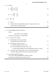 University of Cambridge International Examinations: Mathematics (Syllabus D) Paper 2, Page 5