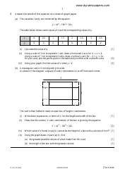 University of Cambridge International Examinations: Mathematics (Syllabus D) Paper 2, Page 7