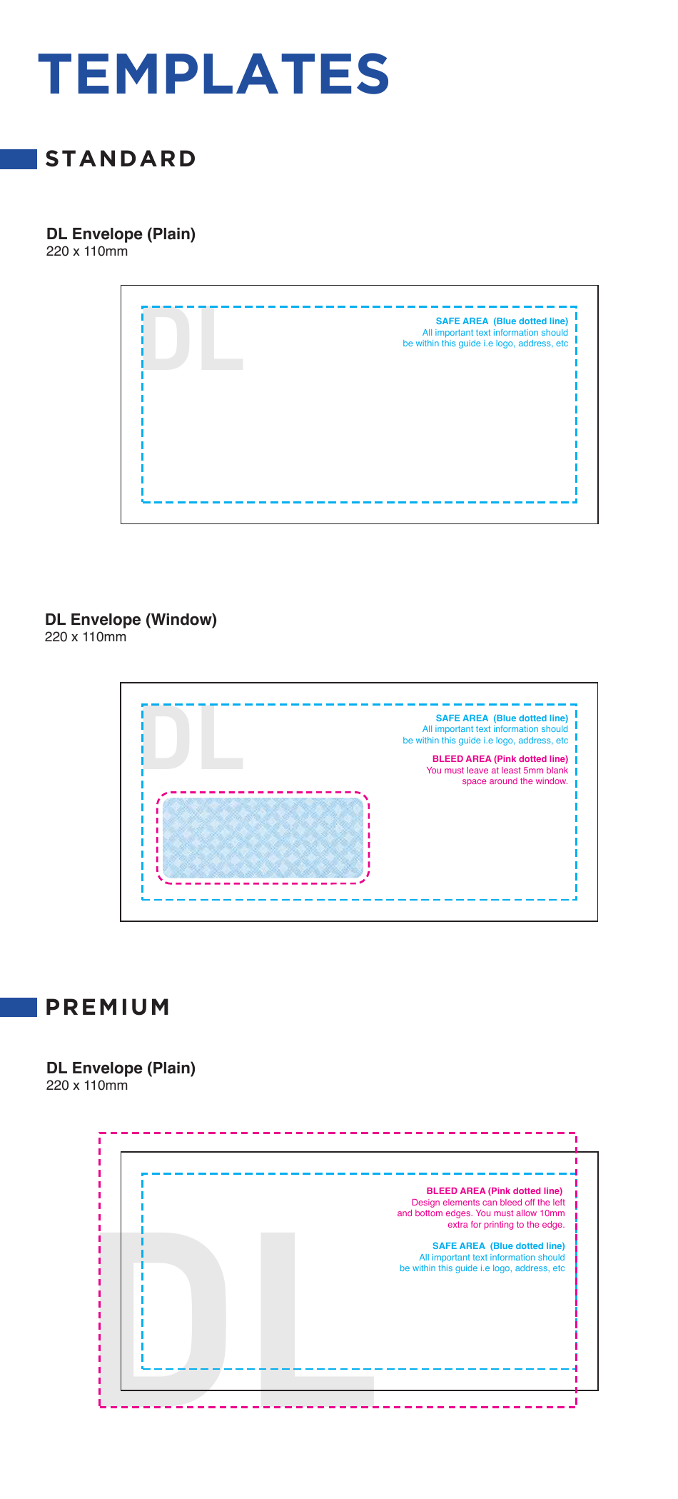 Dl Envelope Templates - Downloadable and Customizable Designs for Various Projects