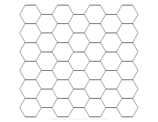 Document preview: Hexagonal Graph Paper