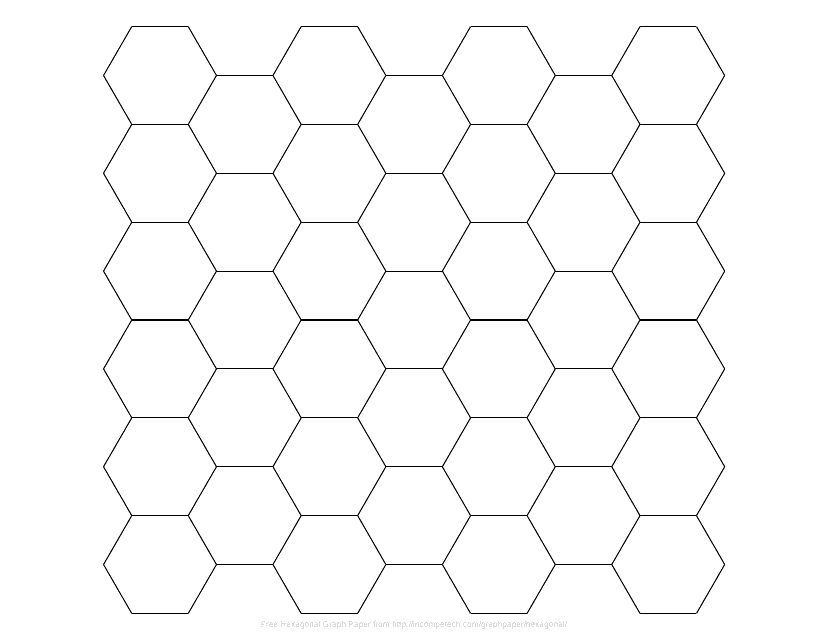 Hexagonal Graph Paper Download Pdf