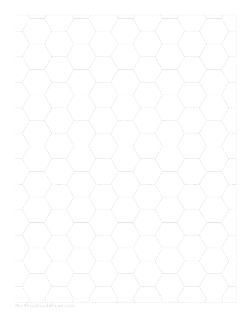 Hexagon Grid Paper