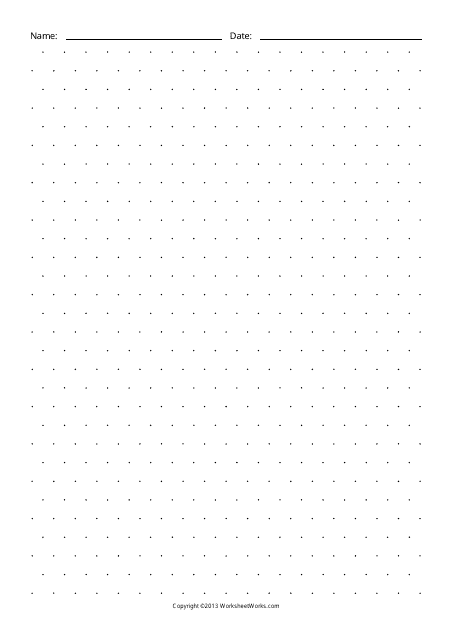 Dot Graph Paper