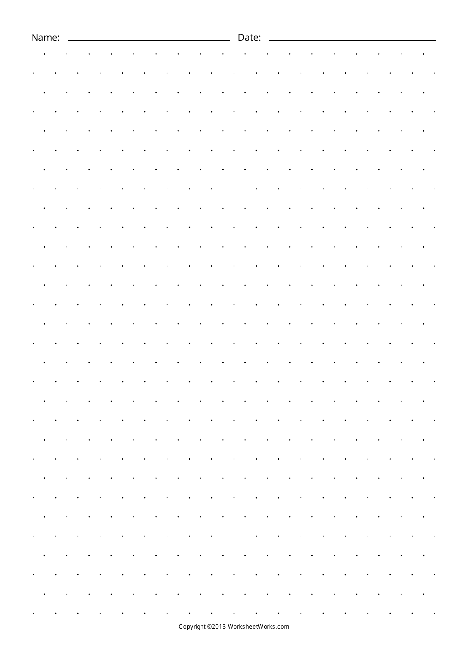 Dot Graph Paper Download Printable PDF Templateroller