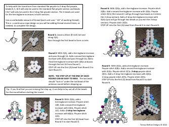 Spiky Star Beading Pattern Templates, Page 2