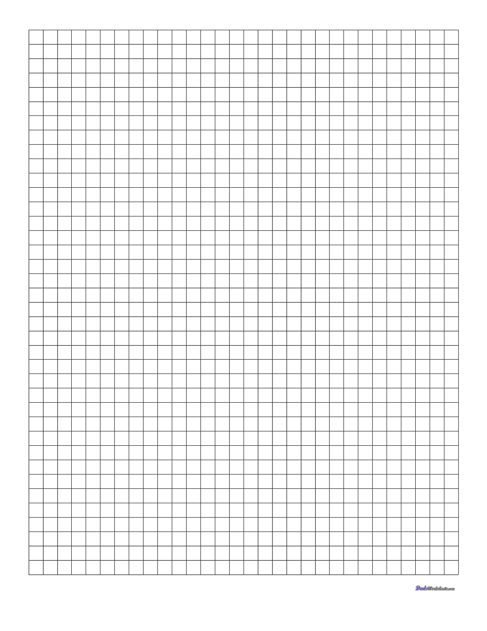 Squared Graph Paper Download Printable PDF | Templateroller
