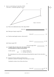 May/June 2012 University of Cambridge International Examinations: Mathematics Paper 3 (Core), Page 4