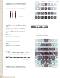 Megapixel Quilt Pattern, Page 4