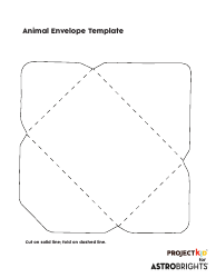 Document preview: Animal Envelope Template