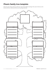 Phonic Family Tree Template - Schofield &amp; Sims, Page 2
