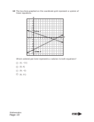 Staar Grade 8 Mathematics Practice Assessment - Texas, Page 19