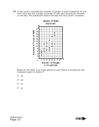 Staar Grade 8 Mathematics Practice Assessment - Texas, Page 23