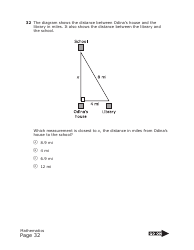 Staar Grade 8 Mathematics Practice Assessment - Texas, Page 32
